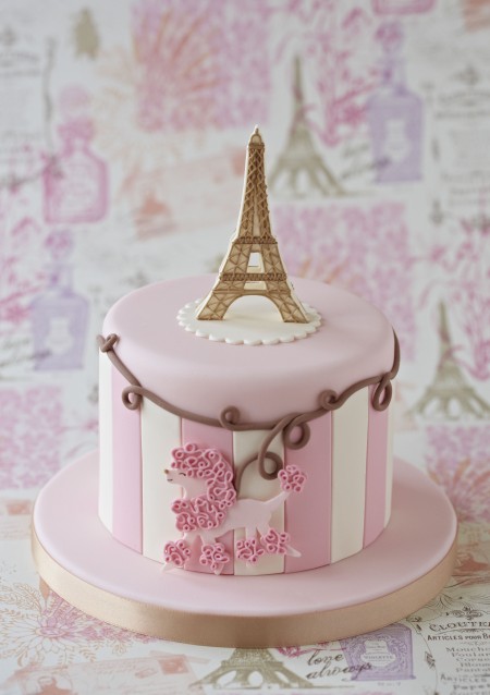 Romantic Paris Theme Cake Insert Flag Birthday Party - Temu